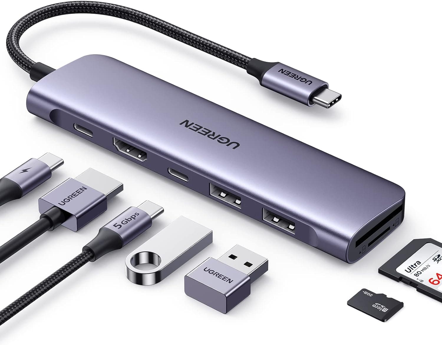 Review of the UGREEN USB C Hub 7-in-1 Adapter